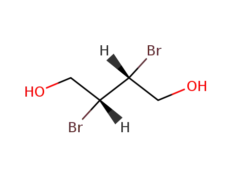 Molecular Structure of 76818-94-5 ((<i>R</i>,<i>R</i>)-2,3-dibromo-butane-1,4-diol)