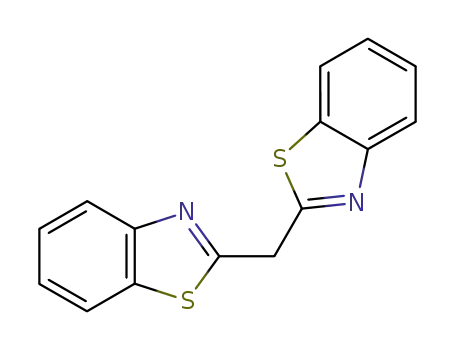 Molecular Structure of 1945-78-4 (2,2'-METHYLENEBISBENZOTHIAZOLE)