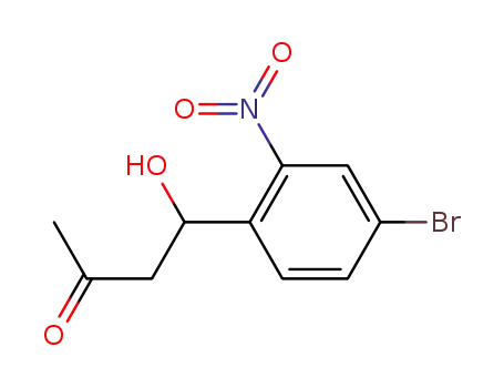 4-(4-bromo-2-nitro-phenyl)-4-hydroxy-butan-2-one