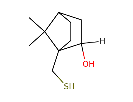 Bicyclo[2.2.1]heptan-2-ol, 1-(mercaptomethyl)-7,7-dimethyl-,
(1R,2S,4S)-rel-