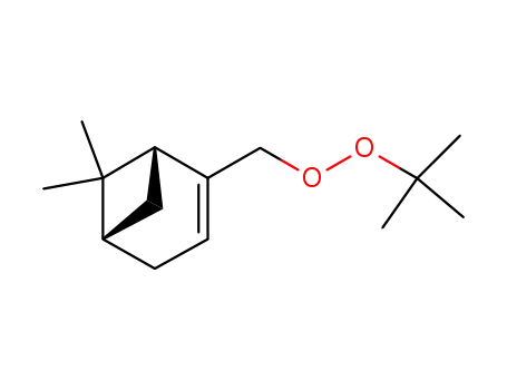 Molecular Structure of 81971-91-7 (peroxyde de t-butyle et de myrtenyle)