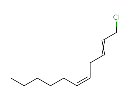 Molecular Structure of 84163-94-0 (2,5-Undecadiene, 1-chloro-, (Z,Z)-)