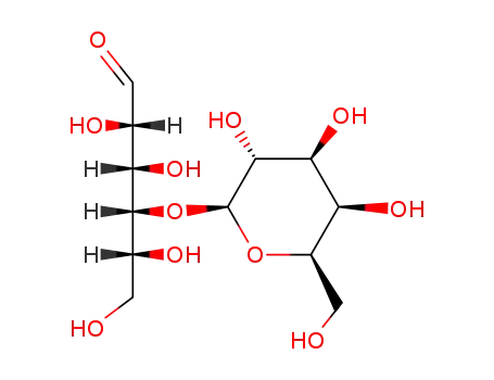 Molecular Structure of 490-36-8 (4-O-β-D-Galactopyranosyl-D-altrose)