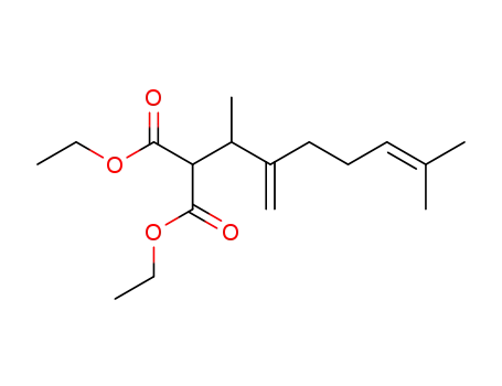 Propanedioic acid, (1,6-dimethyl-2-methylene-5-heptenyl)-, diethyl
ester