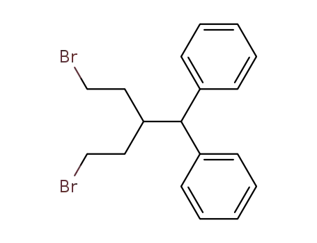 Molecular Structure of 861014-89-3 (3-benzhydryl-1,5-dibromo-pentane)