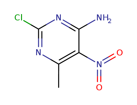 4-AMINO-2-CHLORO-6-METHYL-5-NITROPYRIMIDINE