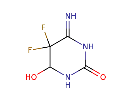 5,5-Difluoro-4-hydroxy-6-imino-tetrahydro-pyrimidin-2-one