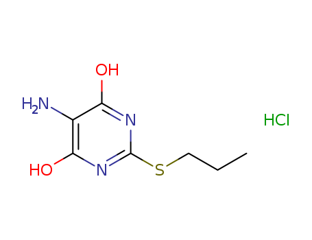 5-amino-2-(propylthio)pyrimidine-4,6-diol hydrochloride