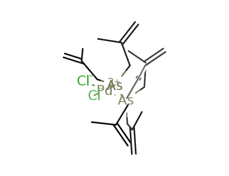cis-[PdCl<sub>2</sub>(tri(methylallyl)arsine)2]