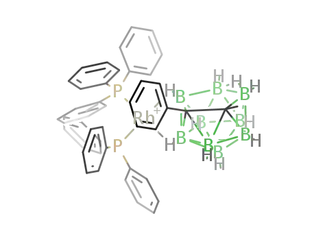[exo-nido-(PPh<sub>3</sub>)2Rh(7-Me-8-Ph-7,8-C<sub>2</sub>B<sub>9</sub>H<sub>10</sub>)]