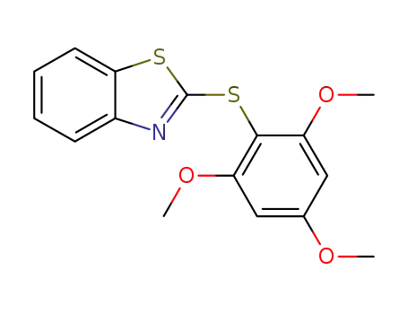 2-((2,4,6-trimethoxyphenyl)thio)benzo[d]thiazole
