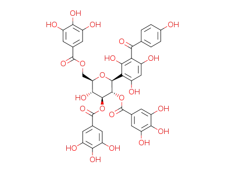 iriflophenone 3-C-(2′,3′,6′-tri-O-galloyl)-glucoside