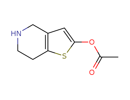 4,5,6,7-Tetrahydro-thieno[3,2-c]pyridin-2-ol 2-acetate
