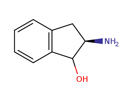 Molecular Structure of 94077-01-7 ((1R,2R)-2-Amino-2,3-dihydro-1H-inden-1-ol)