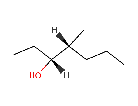 Molecular Structure of 63707-89-1 (3-Heptanol, 4-methyl-, (3R,4R)-rel-)
