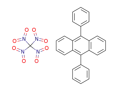 9,10-Diphenyl-anthracene; compound with tetranitro-methane