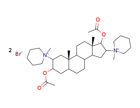 [(2S,3S,5S,8R,9S,10S,13S,14S,16S,17R)-3-acetyloxy-10,13-dimethyl-2,16-bis(1-methylpiperidin-1-ium-1-yl)-2,3,4,5,6,7,8,9,11,12,14,15,16,17-tetradecahydro-1H-cyclopenta[a]phenanthren-17-yl] acetate dibr