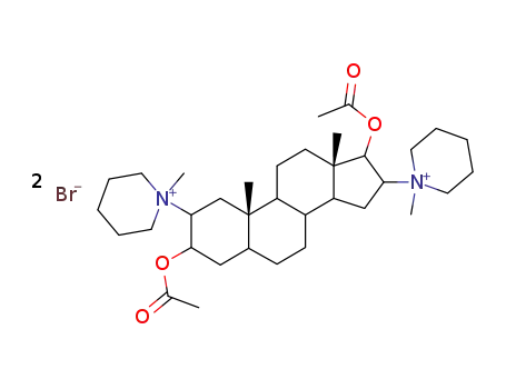 Molecular Structure of 15500-66-0 (Pancuronium bromide)