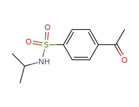 4-Acetyl-N-(propan-2-YL)benzene-1-sulfonamide