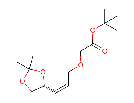 tert-butyl (R,Z)-2-((3-(2,2-dimethyl-1,3-dioxolan-4-yl)allyl)oxy)acetate