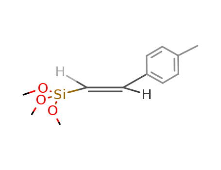 Silane, trimethoxy[2-(4-methylphenyl)ethenyl]-, (E)-