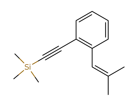 Silane, trimethyl[[2-(2-methyl-1-propenyl)phenyl]ethynyl]-