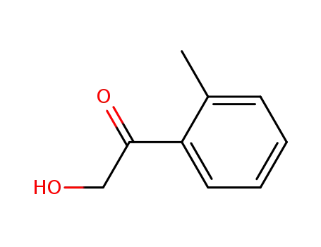 Molecular Structure of 145070-48-0 (Ethanone, 2-hydroxy-1-(2-methylphenyl)-)