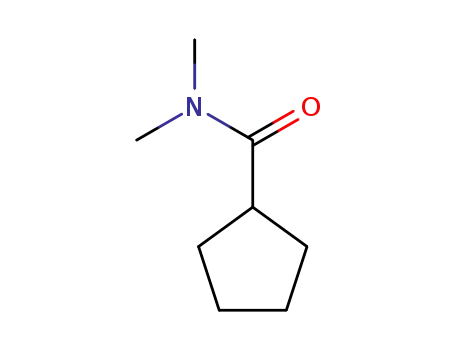 Molecular Structure of 50484-00-9 (Cyclopentanecarboxamide, N,N-dimethyl- (6CI,9CI))