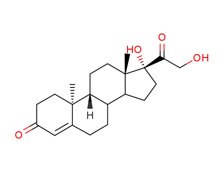 17,21-dihydroxy-(9β,10α)-pregn-4-ene-3,20-dione