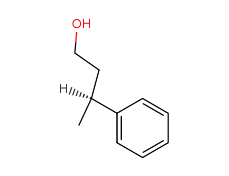 Molecular Structure of 2031-46-1 ((S)-γ-Methylhydrocinnamyl alcohol)