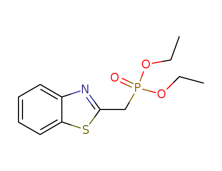 Phosphonic acid, (2-benzothiazolylmethyl)-, diethyl ester