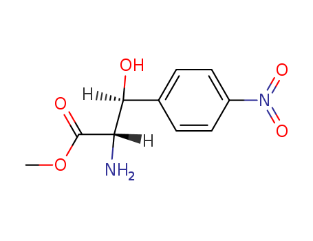 D-Phenylalanine, b-hydroxy-4-nitro-, methyl ester,(bS)-rel-