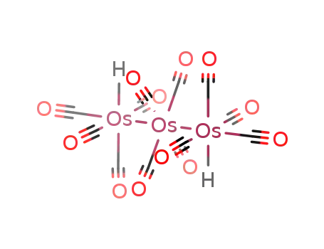 Molecular Structure of 12560-48-4 (dodecacarbonyldihydridotriosmium)