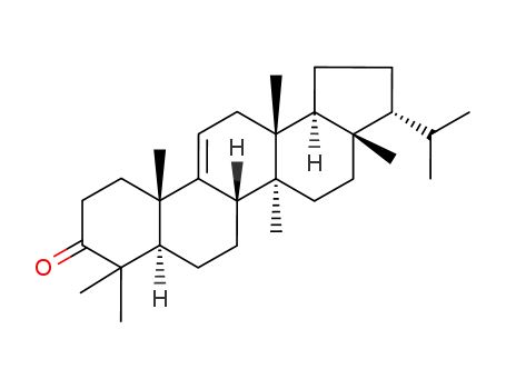 Molecular Structure of 25465-81-0 (5α-Arbor-9(11)-en-3-one)