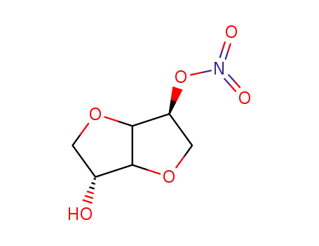 Molecular Structure of 16106-20-0 (ISOSORBIDE 2-MONONITRATE)