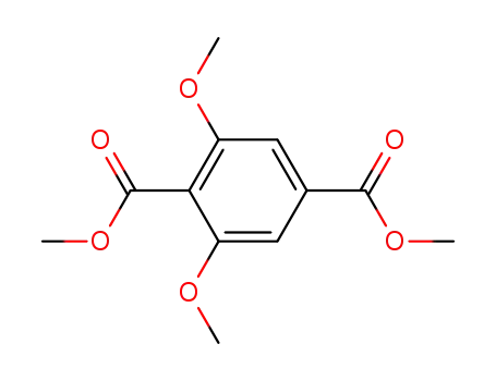 Molecular Structure of 16849-68-6 (1,4-Benzenedicarboxylic acid, 2,6-dimethoxy-, dimethyl ester)