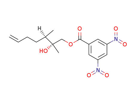 3,5-Dinitro-benzoic acid (2R,3R)-2-hydroxy-2,3-dimethyl-hept-6-enyl ester