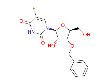 1-(3'-O-benzyl-β-L-ribofuranosyl)-5-fluorouracil