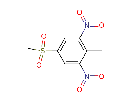 Molecular Structure of 89977-30-0 (Methyl-<3,5-dinitro-4-methyl-phenyl>-sulfon)