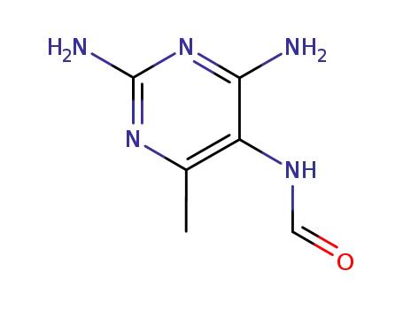 <i>N</i>-(2,4-diamino-6-methyl-pyrimidin-5-yl)-formamide