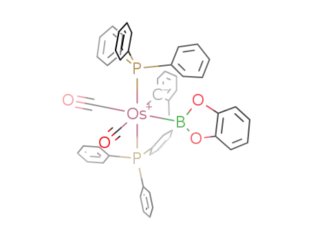 [Os(CO)2(P(C<sub>6</sub>H<sub>5</sub>)3)2(C<sub>6</sub>H<sub>4</sub>CH<sub>3</sub>)(BO<sub>2</sub>C<sub>6</sub>H<sub>4</sub>)]