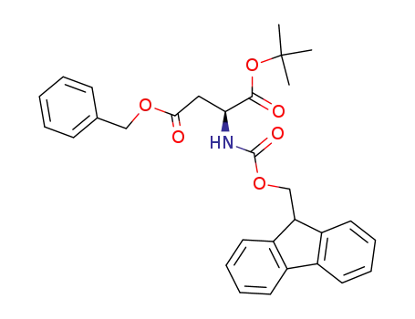 (S)-2-(9H-fluoren-9-ylmethoxycarbonylamino)succinic acid 4-benzyl ester 1-tert-butyl ester