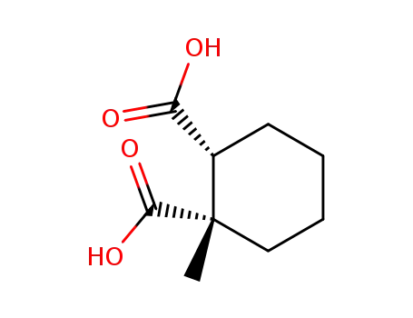 1,2-Cyclohexanedicarboxylic acid, 1-methyl-, cis-