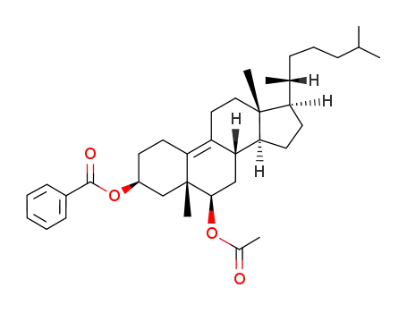 6β-acetoxy-3β-benzoyloxy-5-methyl-19-nor-5β-cholestene-(9)