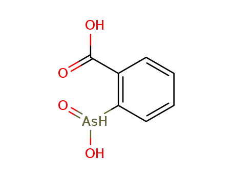 Molecular Structure of 55967-14-1 (Benzoic acid, 2-(dihydroxyarsino)-)
