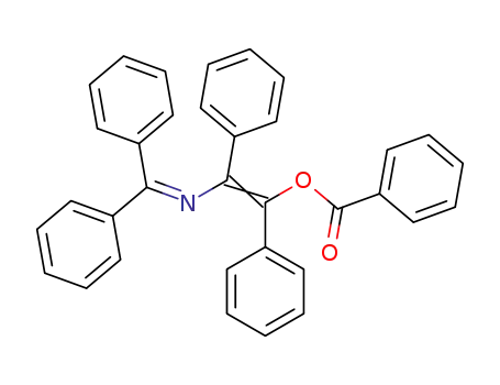 Benzenemethanol, a-[[(diphenylmethylene)amino]phenylmethylene]-,
benzoate (ester)