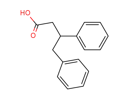 Molecular Structure of 4374-49-6 (Benzenebutanoic acid, b-phenyl-)