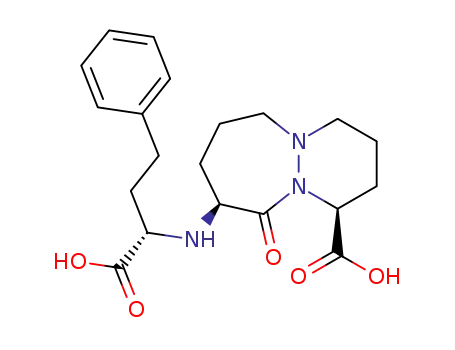 Molecular Structure of 90139-06-3 (Cilazaprilat)