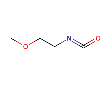 Molecular Structure of 42170-95-6 (1-Isocyanato-2-methoxyethane)
