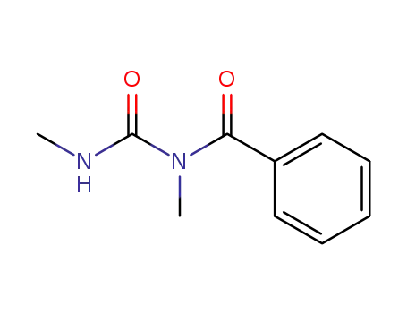 Molecular Structure of 67488-19-1 (Benzamide, N-methyl-N-[(methylamino)carbonyl]-)